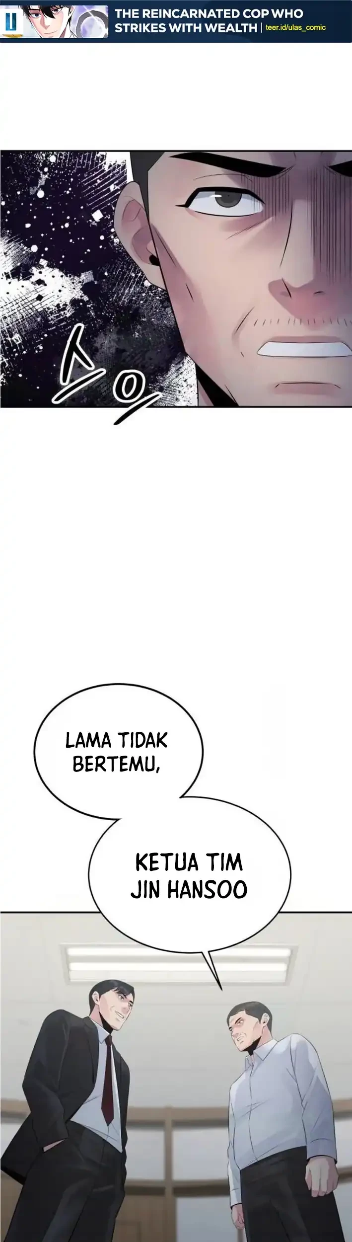 Baca Manhwa The Reincarnated Cop Who Strikes With Wealth Chapter 53 Gambar 2