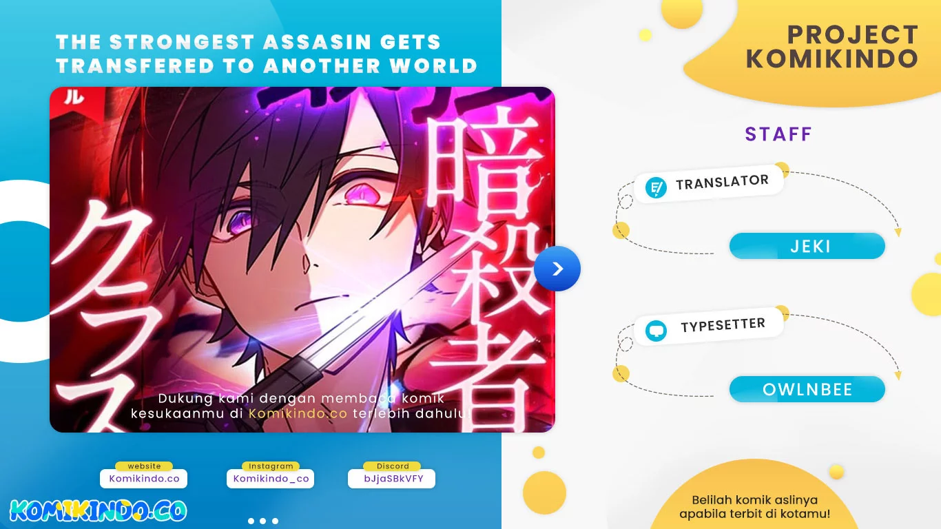 Baca Komik The strongest assassin gets transferred to another world with his whole class Chapter 39 Gambar 1