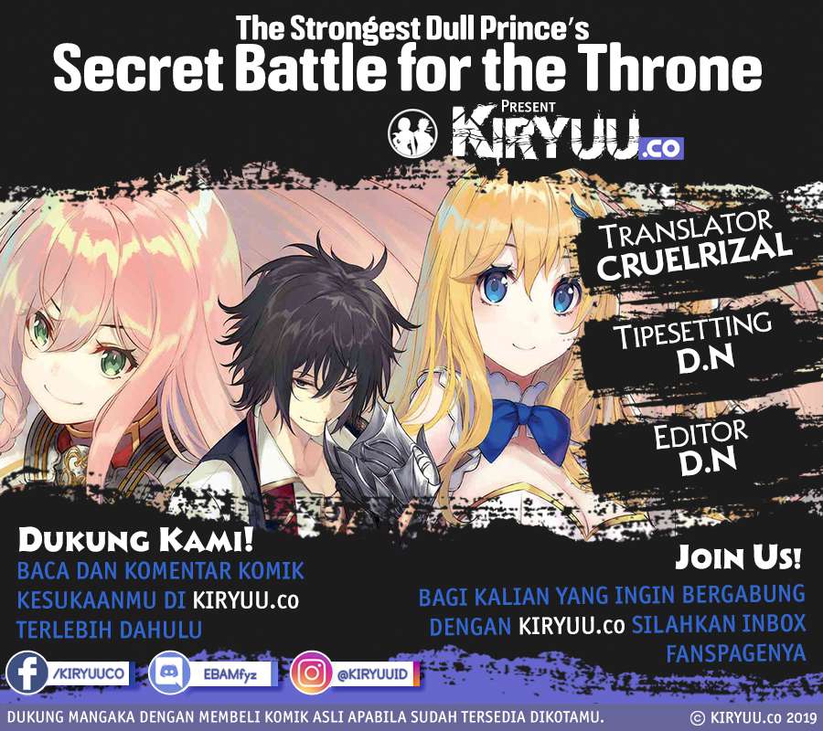 Komik The Strongest Dull Prince’s Secret Battle for the Throne - Chapter 1