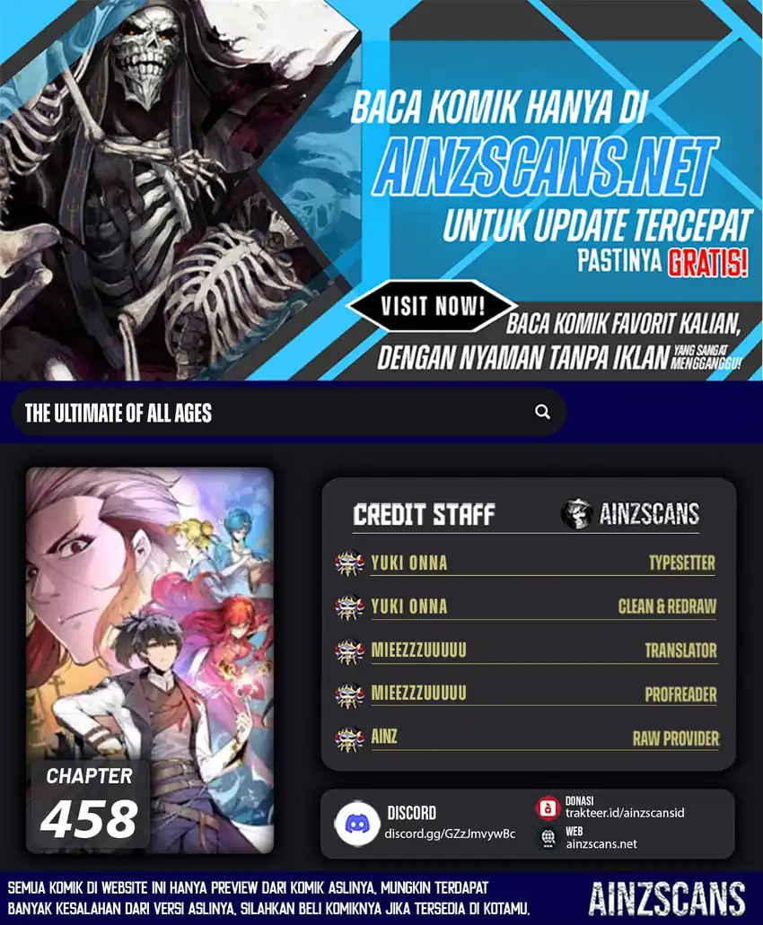 Komik The Ultimate of All Ages - Chapter 458