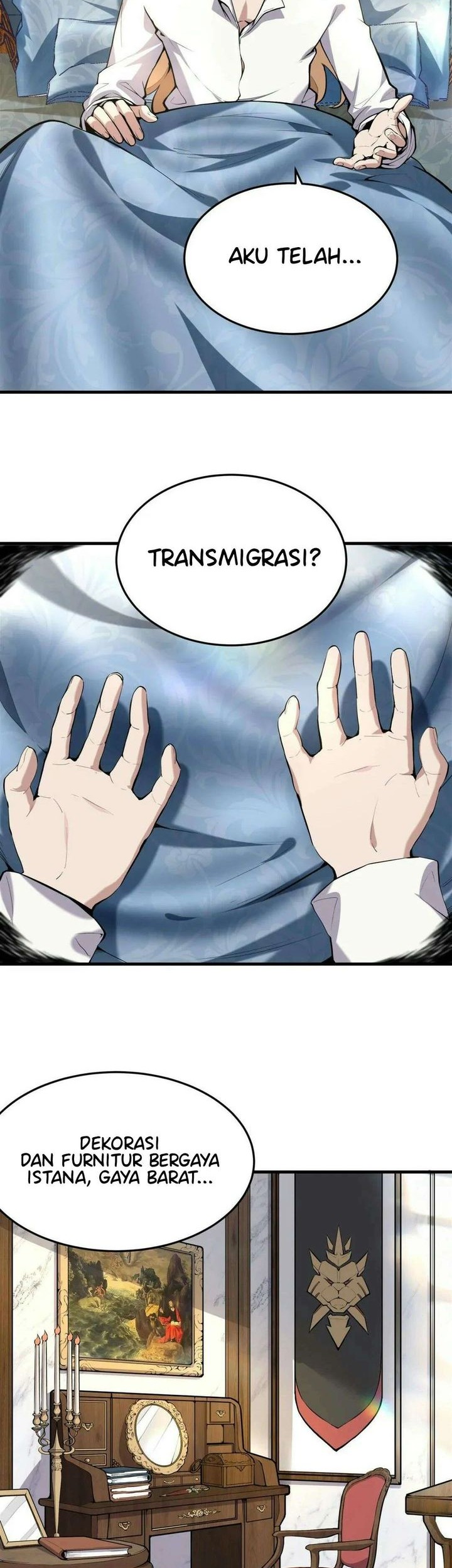 Baca Manhua The Yellow-haired Villain in Female Main Character’s Novel wants Happiness Chapter 1 Gambar 2