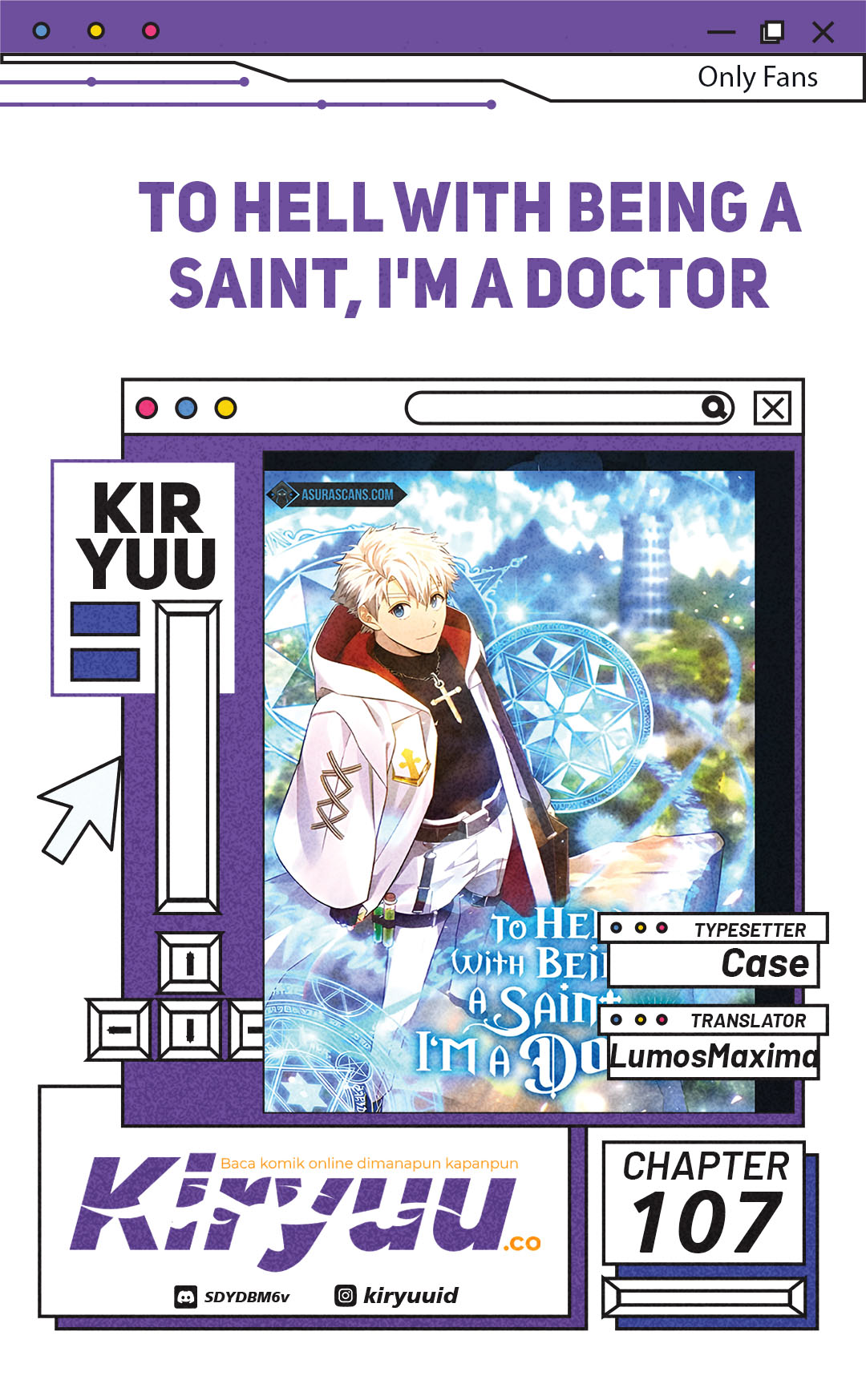 Komik To Hell With Being a Saint, I’m a Doctor - Chapter 107