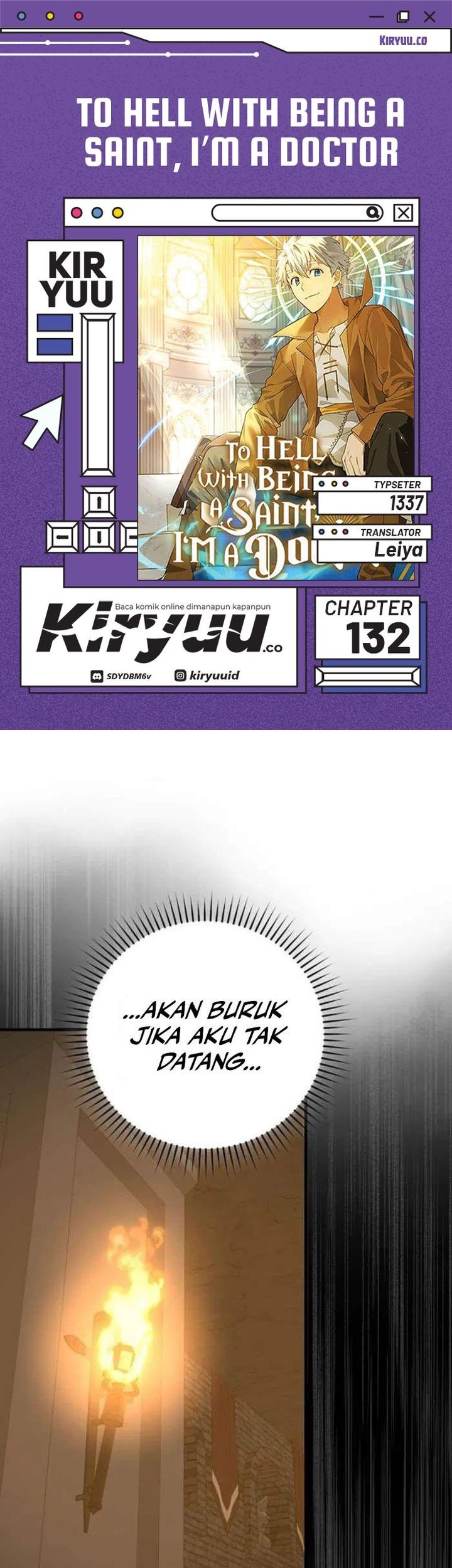Komik To Hell With Being a Saint, I’m a Doctor - Chapter 132