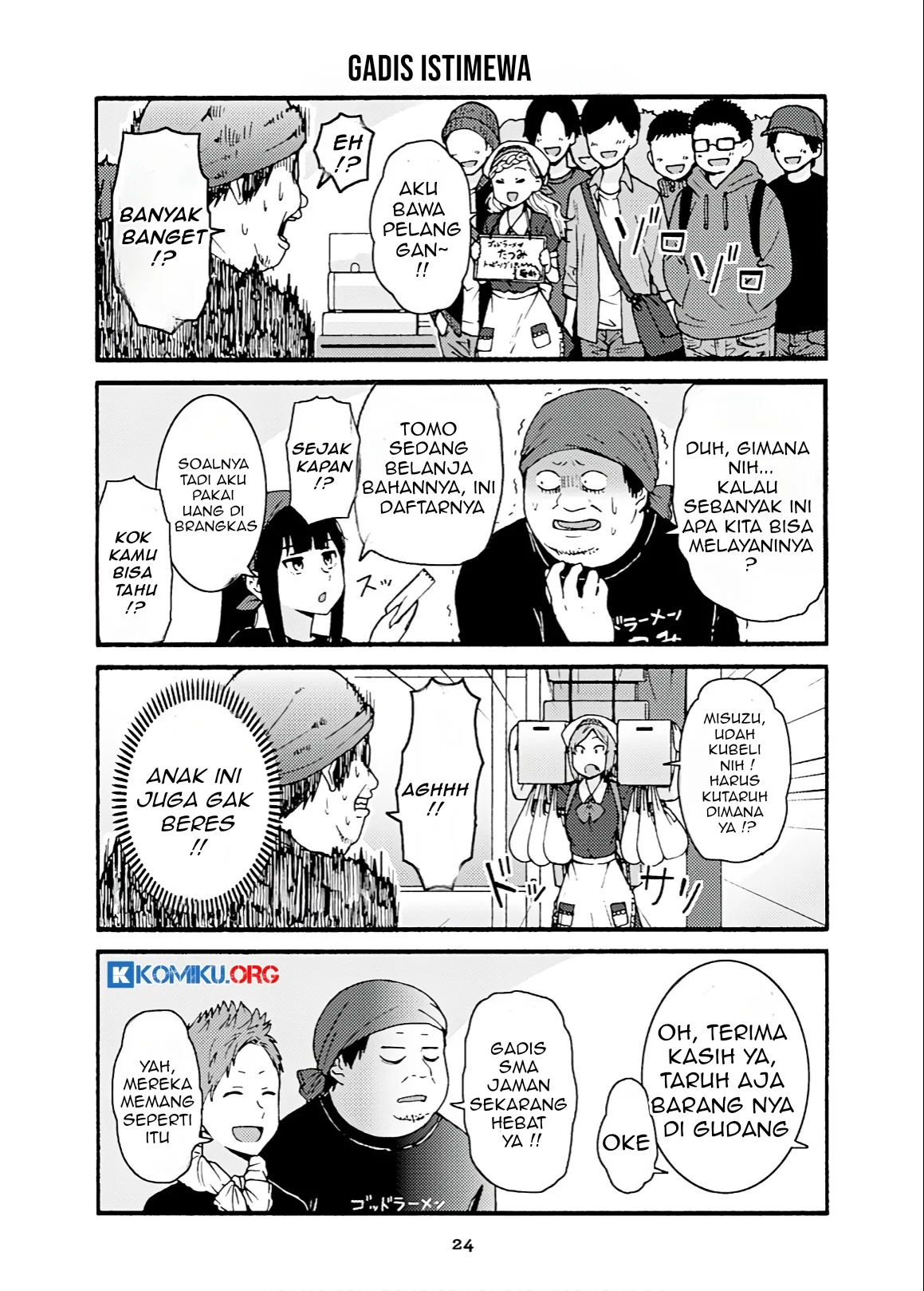 Baca Manga Tomo-chan wa Onnanoko! Chapter 741 Gambar 2
