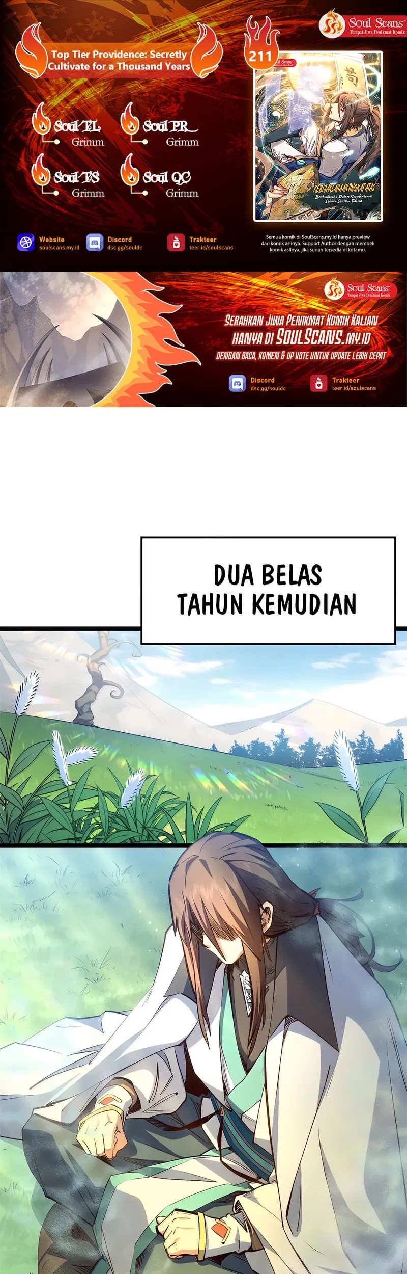 Komik Top Tier Providence: Secretly Cultivate for a Thousand Years - Chapter 211