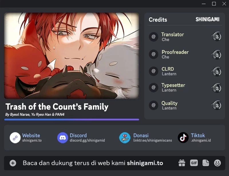 Baca Komik Trash of the Count’s Family Chapter 166 Gambar 1