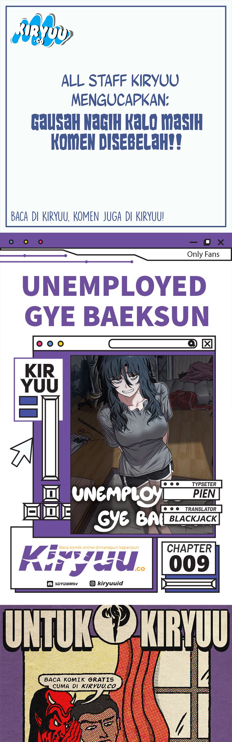 Komik Unemployed Gye Baek Soon - Chapter 9