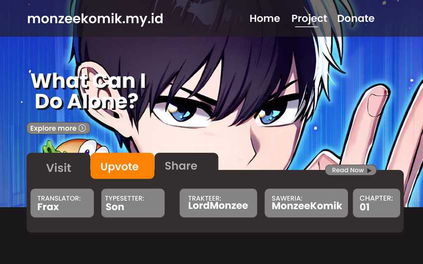 Komik What Can I Do Alone? - Chapter 1
