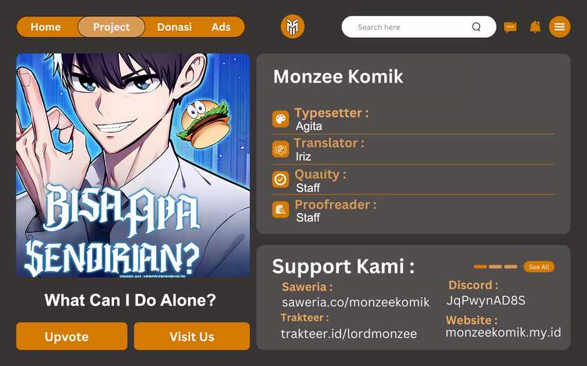 Komik What Can I Do Alone? - Chapter 14