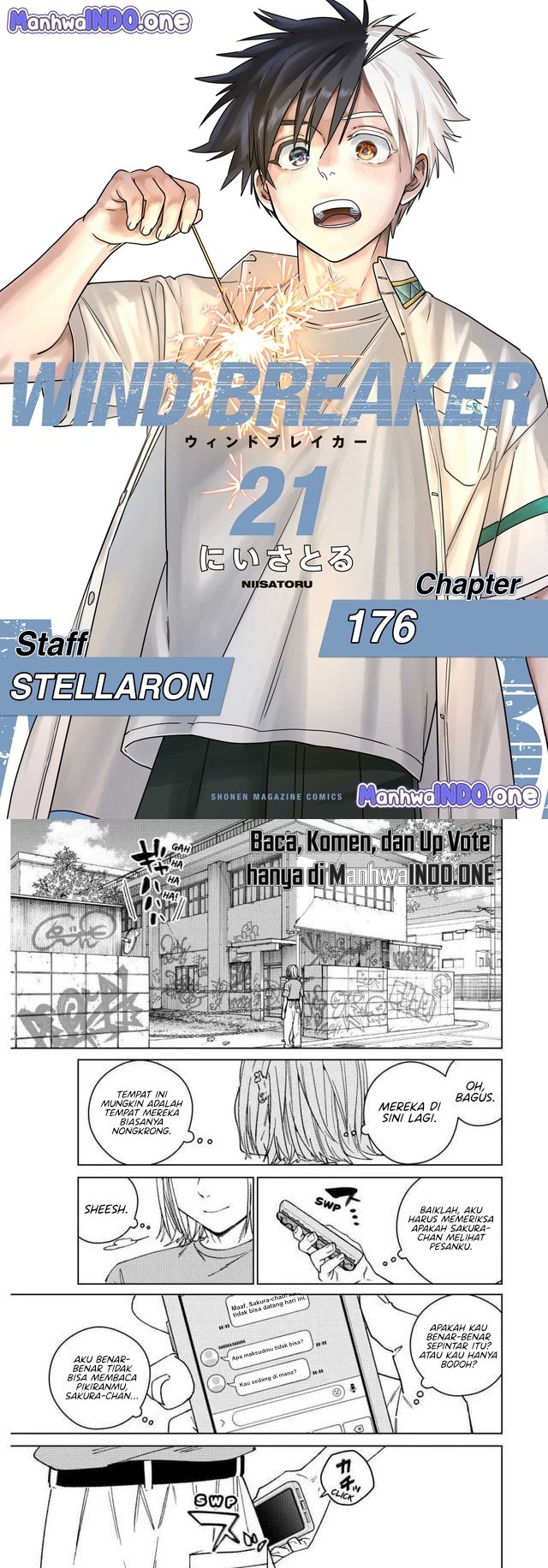 Komik Wind Breaker (NII Satoru) - Chapter 176
