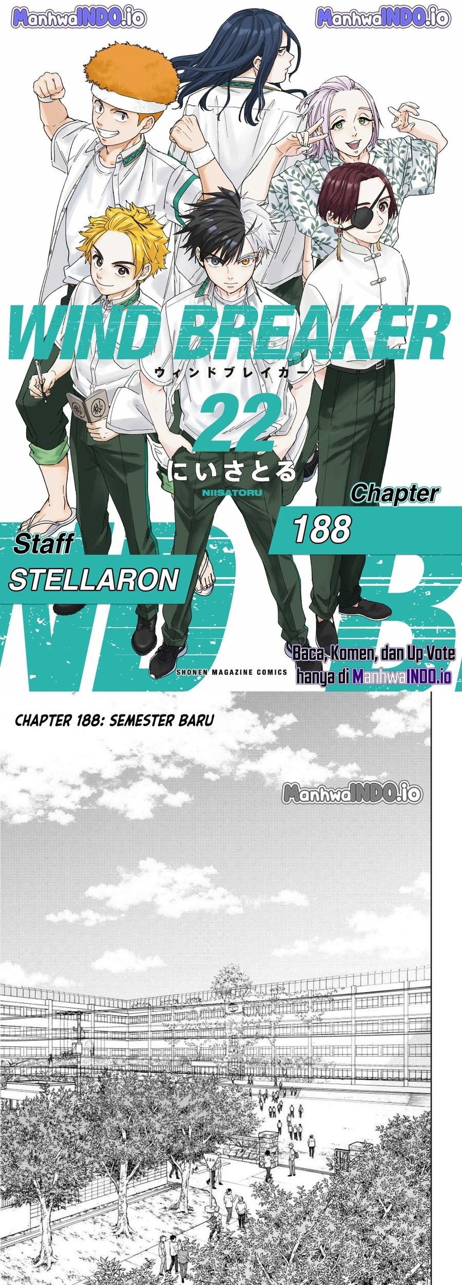 Komik Wind Breaker (NII Satoru) - Chapter 188