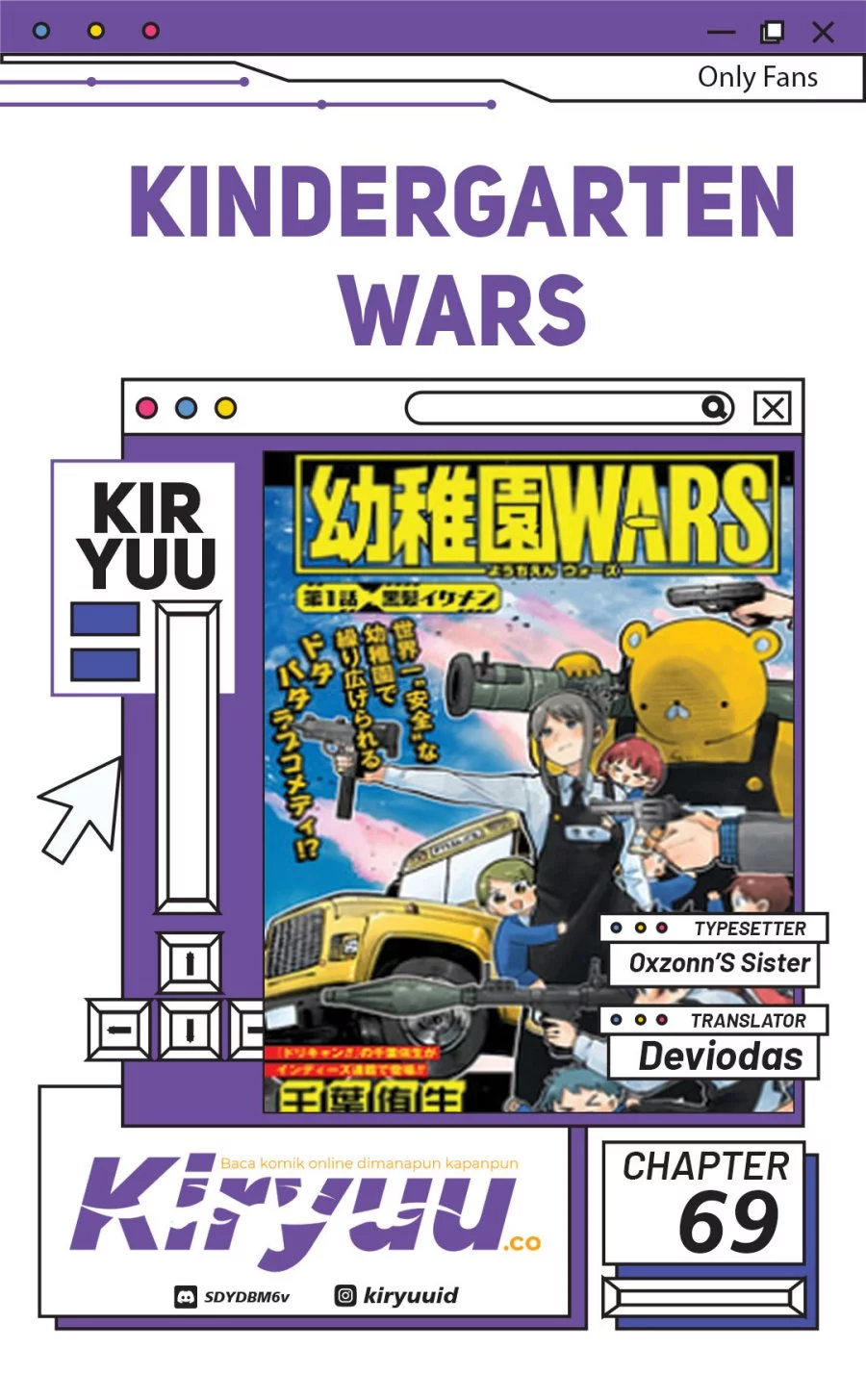 Baca Komik Youchien Wars Chapter 69 Gambar 1