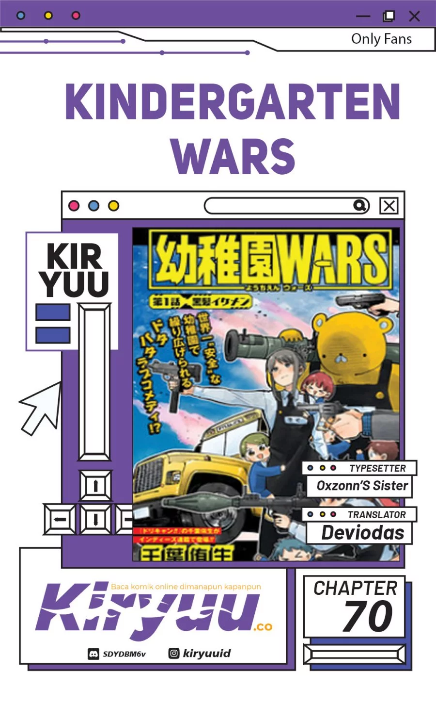 Baca Komik Youchien Wars Chapter 70 Gambar 1