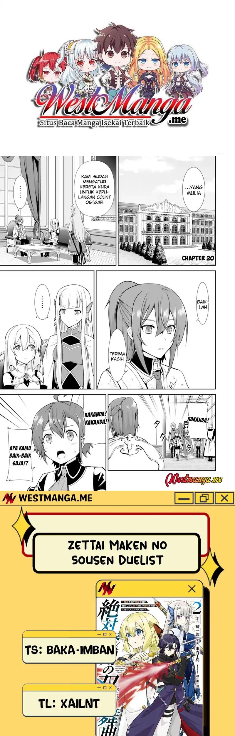 Komik Zettai Maken no Duelist - Chapter 20