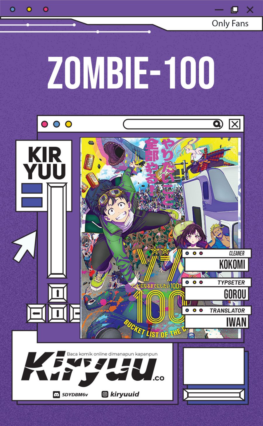 Komik Zombie 100 ~Zombie ni Naru Made ni Shitai 100 no Koto~ - Chapter 45