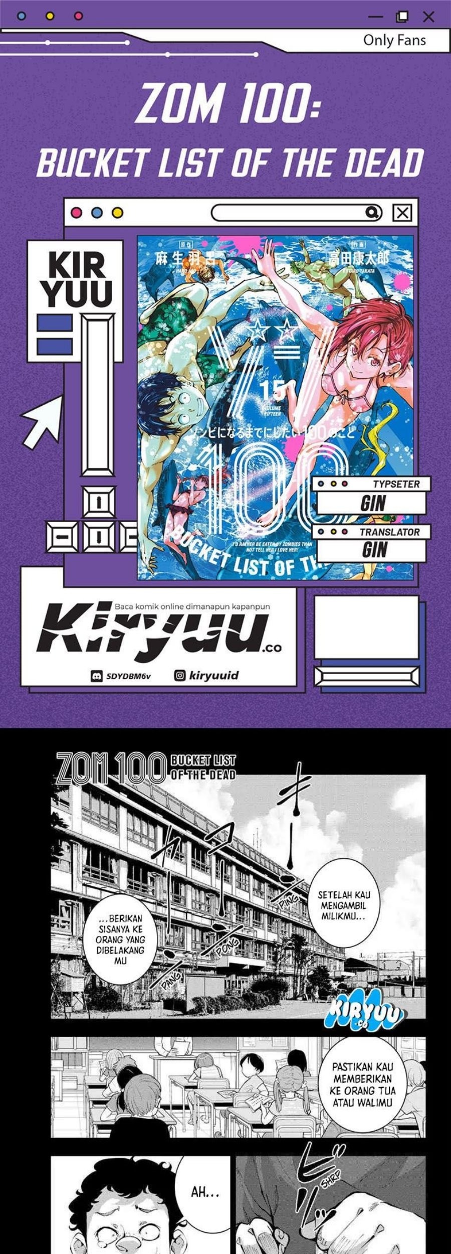 Komik Zombie 100 ~Zombie ni Naru Made ni Shitai 100 no Koto~ - Chapter 53