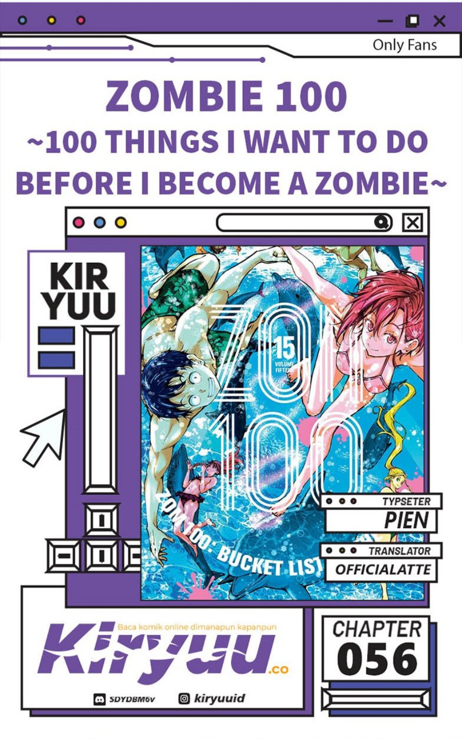Komik Zombie 100 ~Zombie ni Naru Made ni Shitai 100 no Koto~ - Chapter 56
