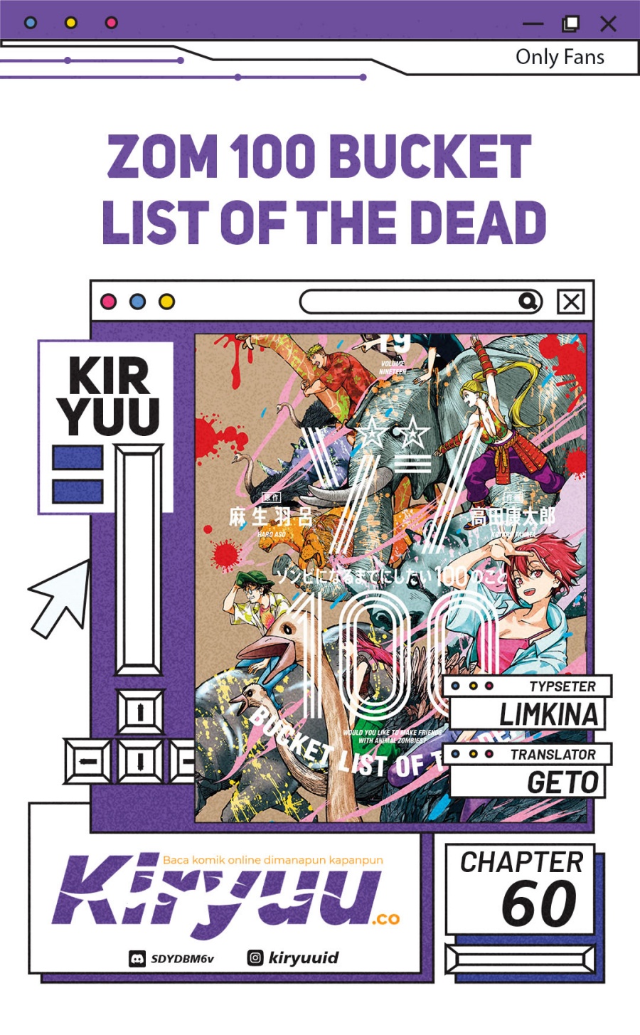 Komik Zombie 100 ~Zombie ni Naru Made ni Shitai 100 no Koto~ - Chapter 60