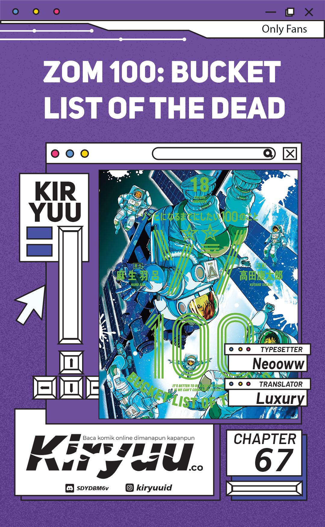 Komik Zombie 100 ~Zombie ni Naru Made ni Shitai 100 no Koto~ - Chapter 67