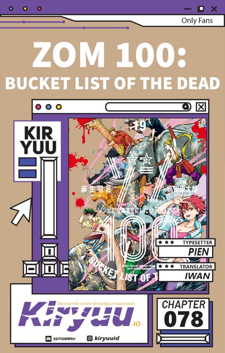 Komik Zombie 100 ~Zombie ni Naru Made ni Shitai 100 no Koto~ - Chapter 78