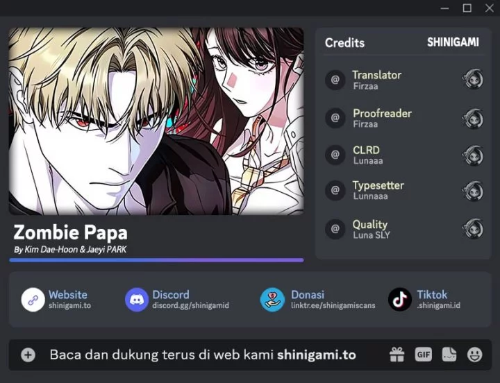 Baca Komik Zombie Papa Chapter 14 Gambar 1