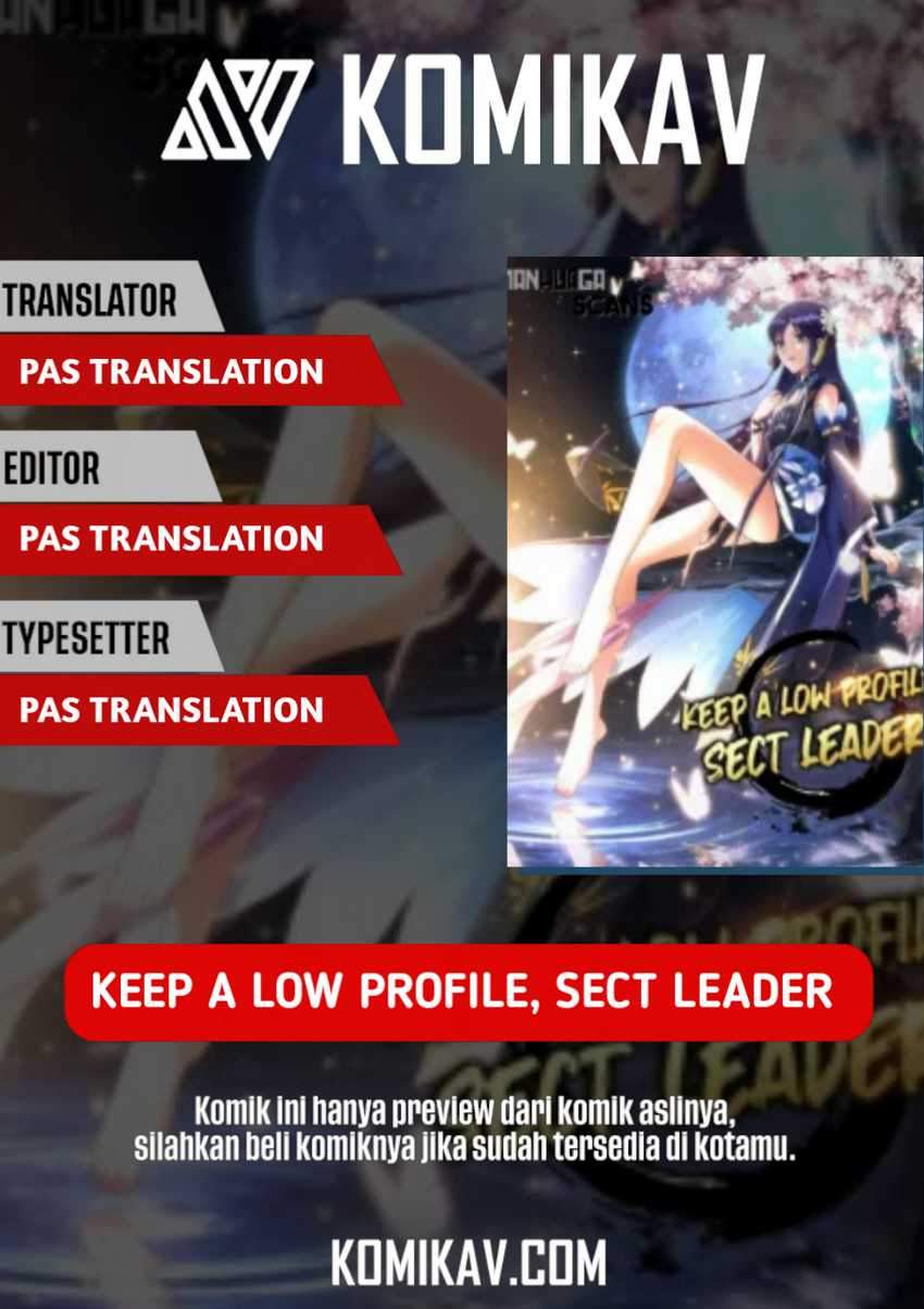 Komik Keep A Low Profile, Sect Leader - Chapter 2