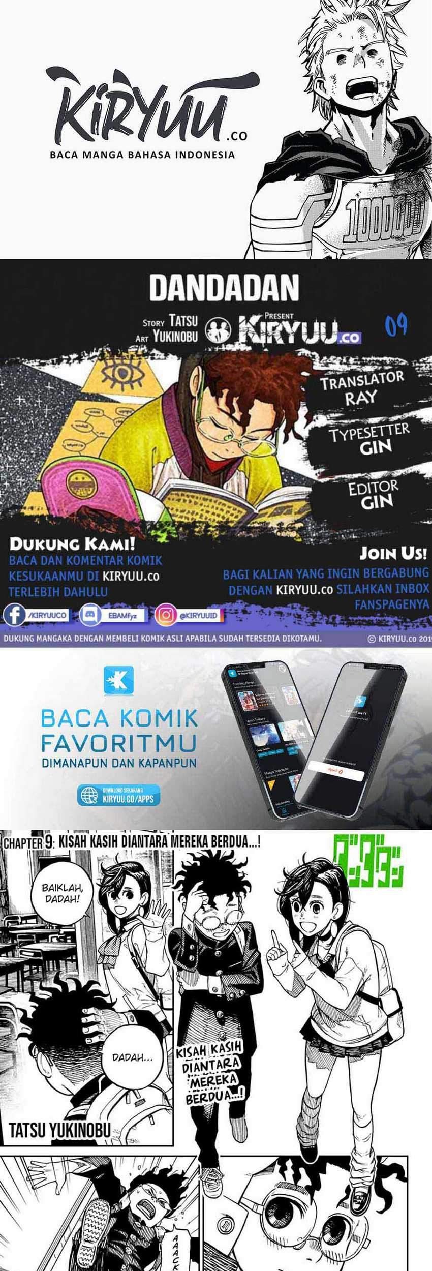 Komik DANDADAN - Chapter 9