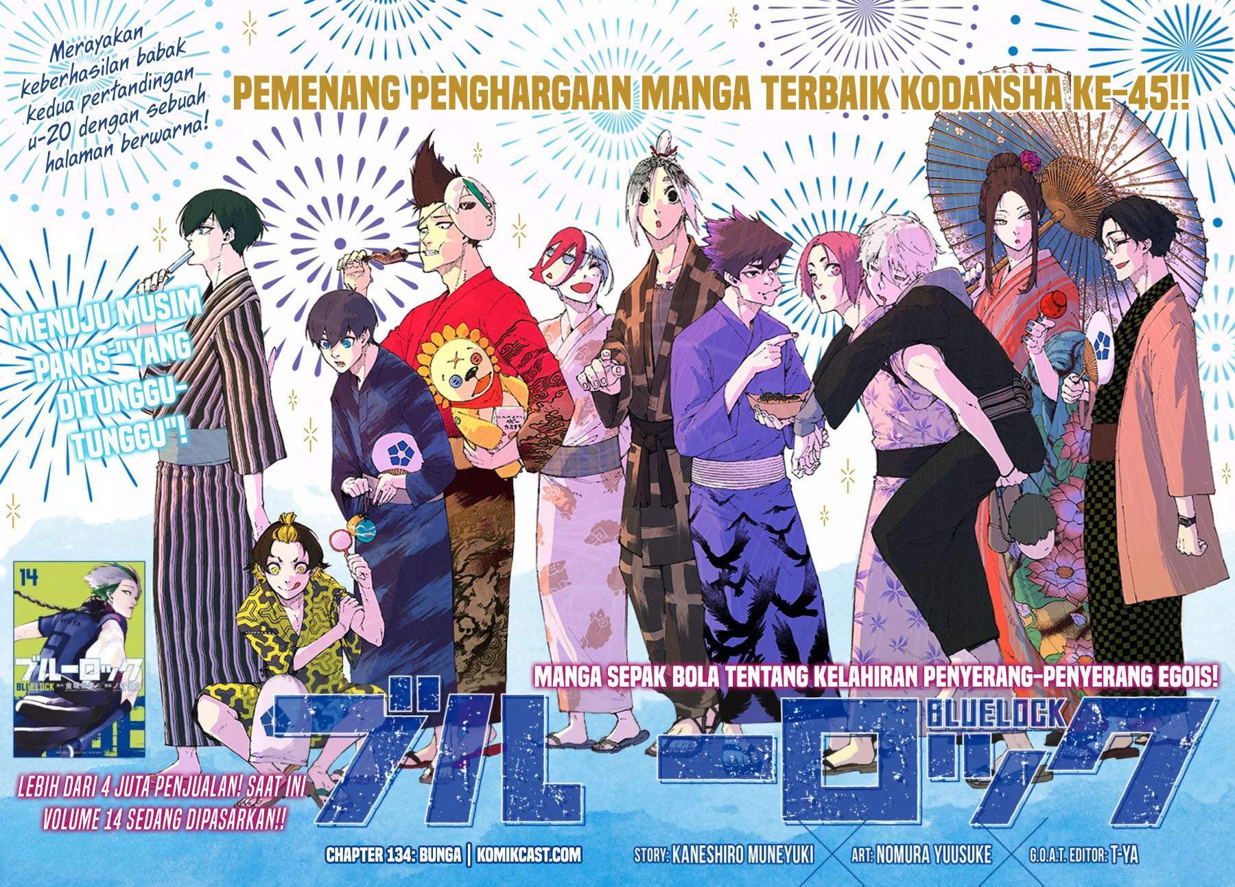 Komik Blue Lock - Chapter 134