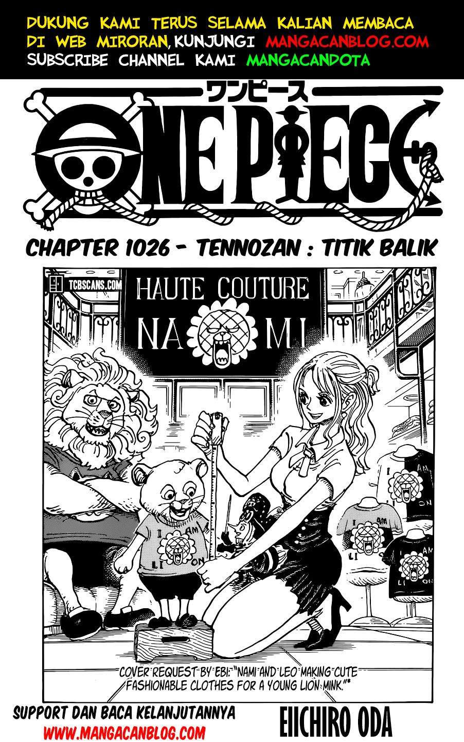 Komik One Piece - Chapter 1026