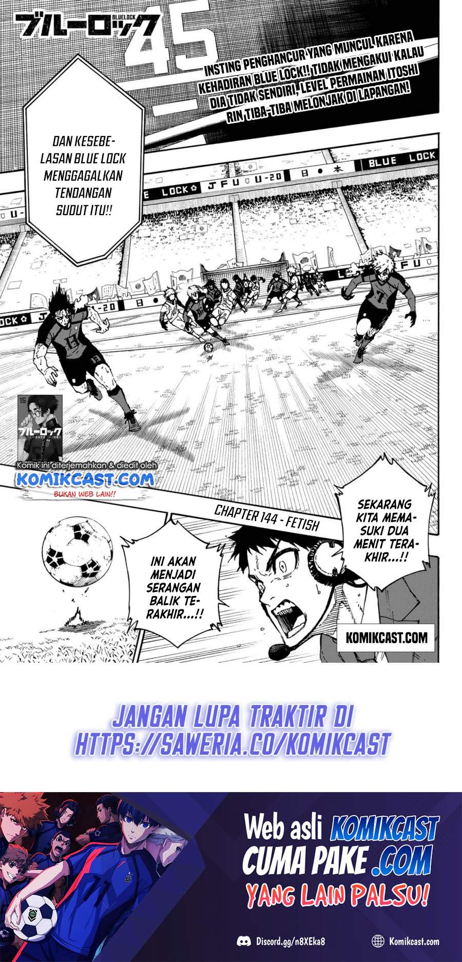 Komik Blue Lock - Chapter 144