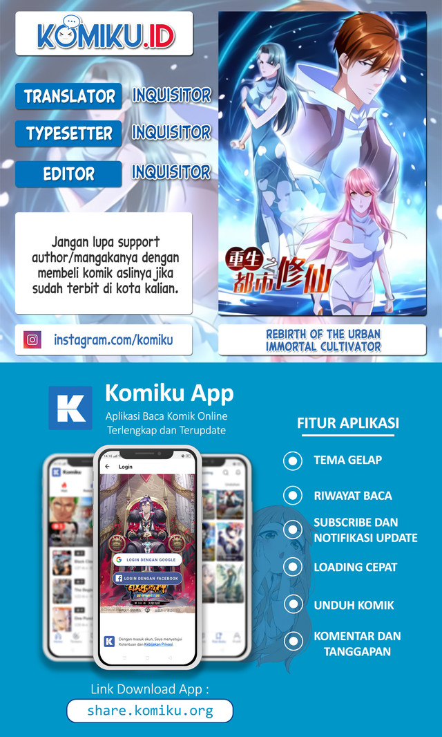 Komik Rebirth Of The Urban Immortal Cultivator - Chapter 656