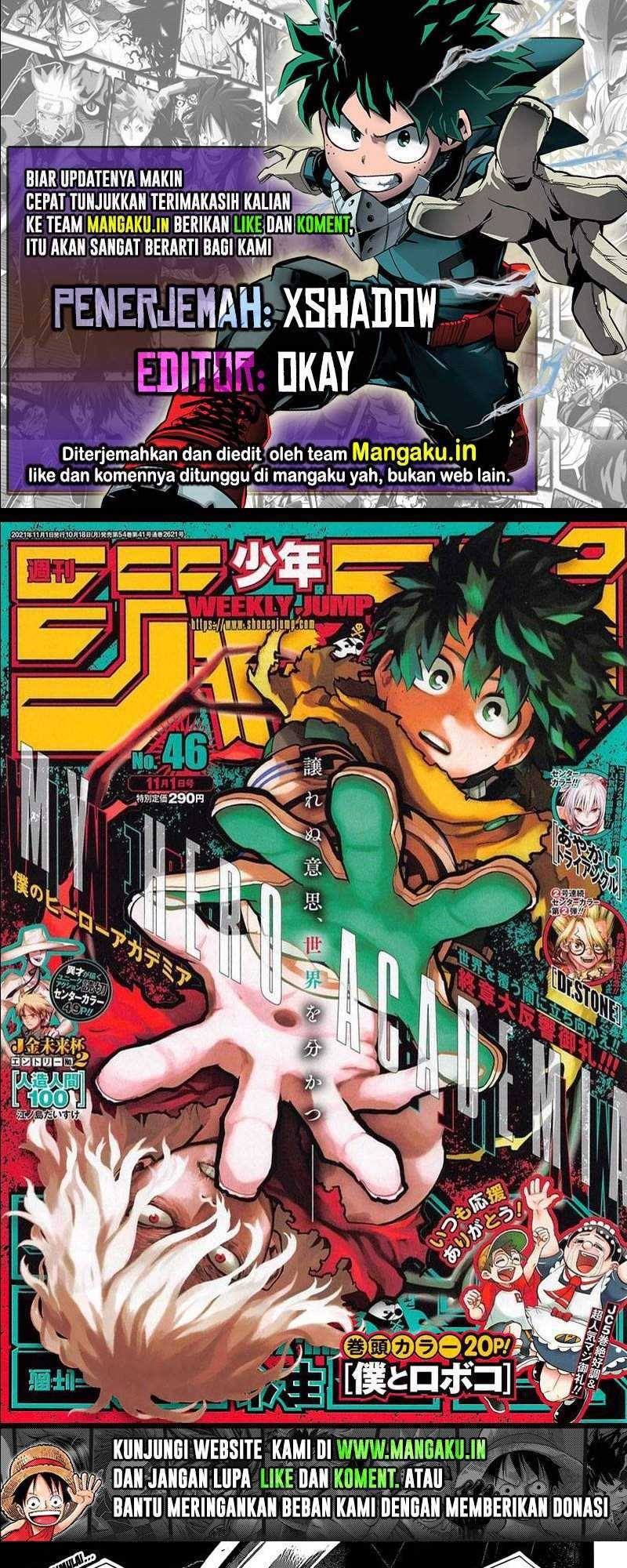 Komik Boku no Hero Academia - Chapter 330