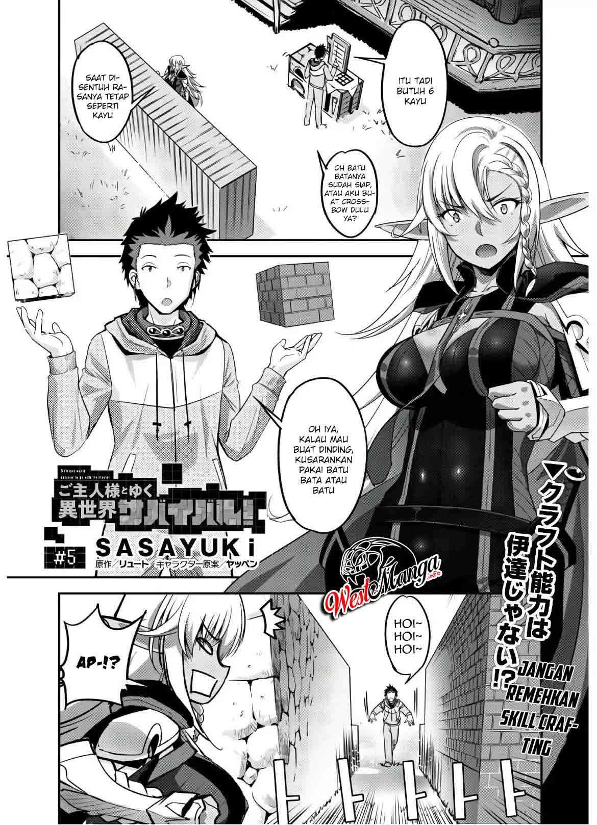Craft Game no Nouryoku de Isekai Kouryaku!! Chapter 5 Gambar 3