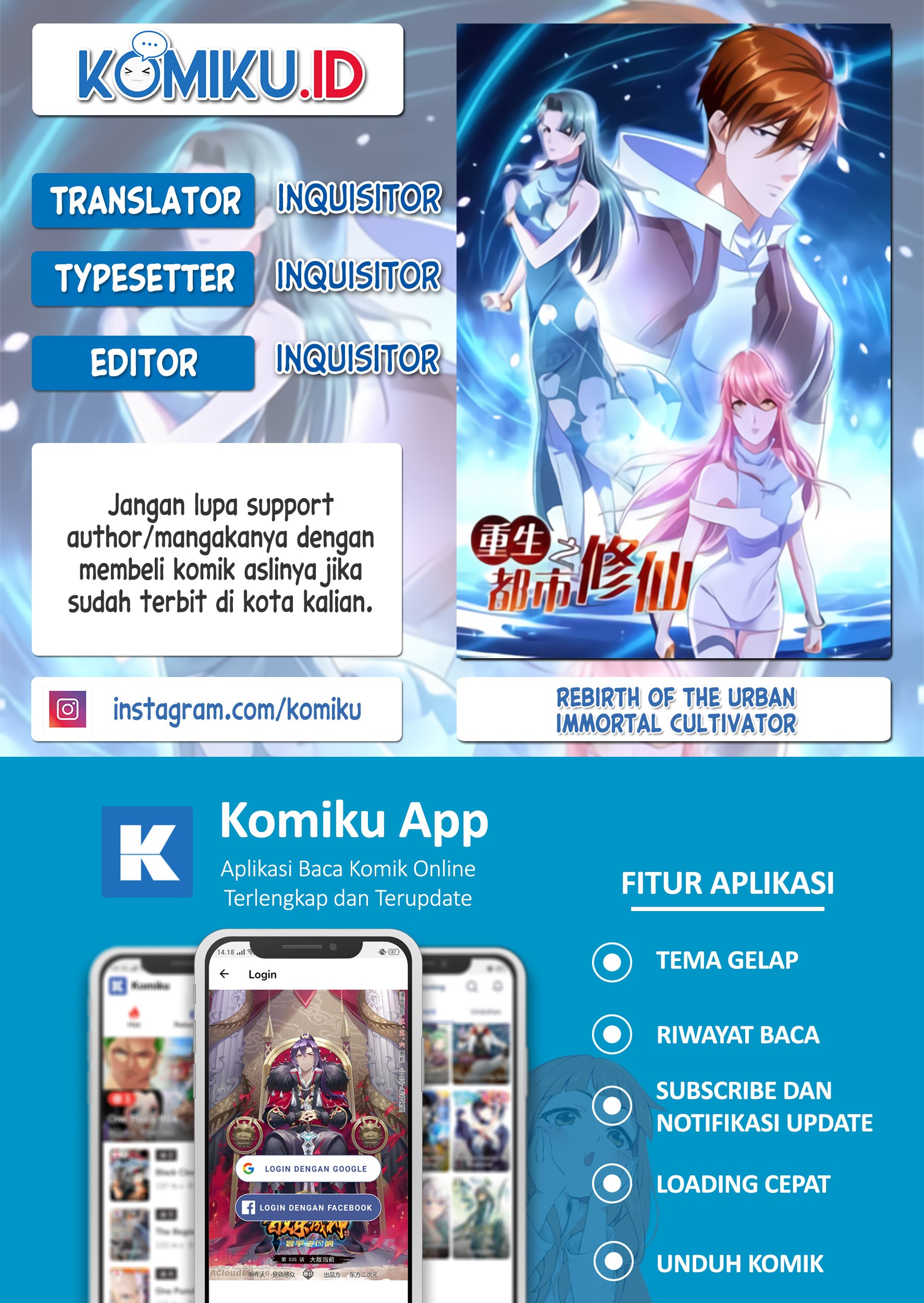 Komik Rebirth Of The Urban Immortal Cultivator - Chapter 662
