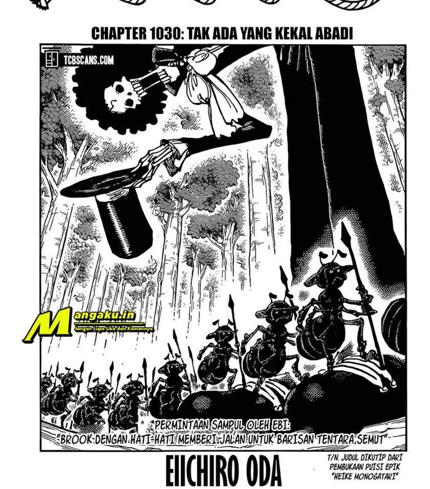Baca Manga One Piece Chapter 1030 Gambar 2