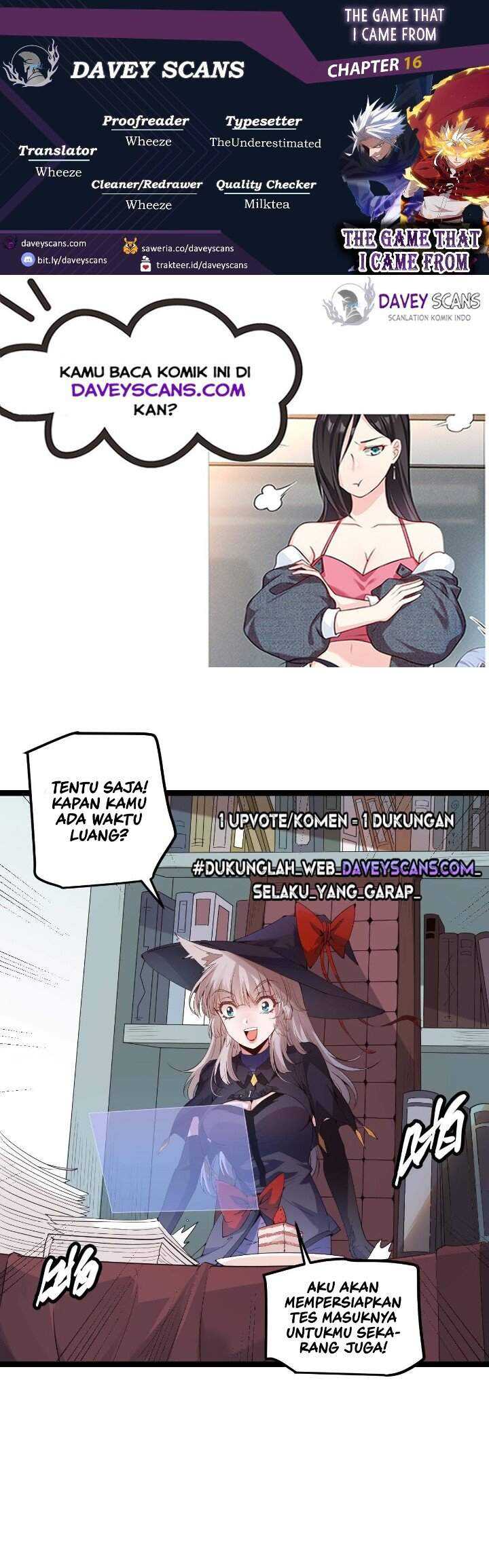 Komik The Game That I Came From - Chapter 16
