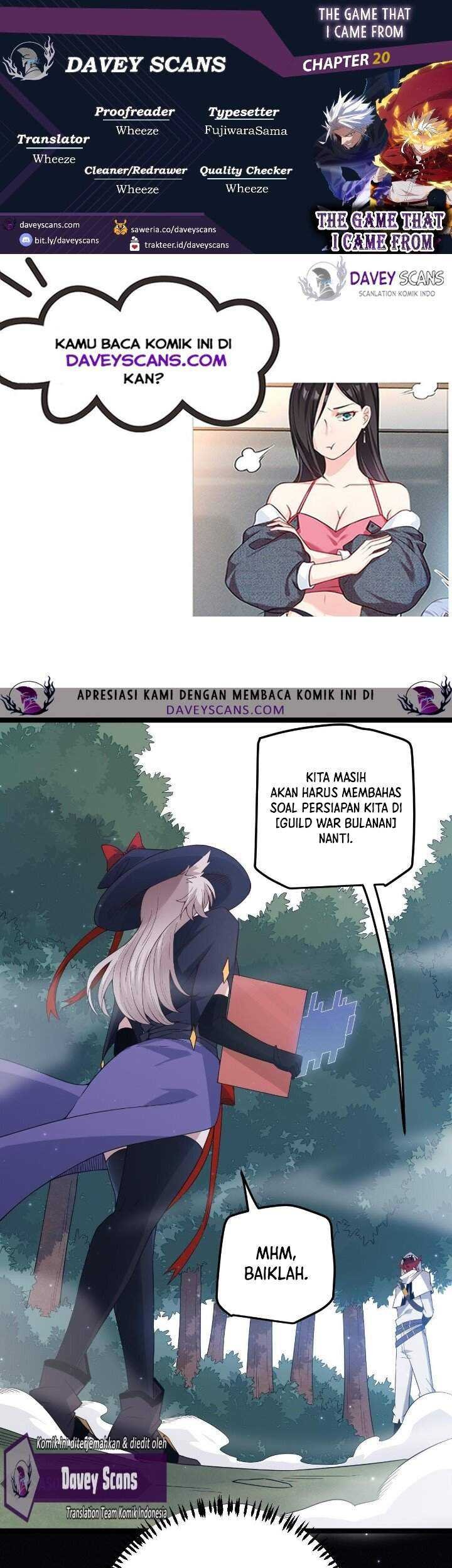 Komik The Game That I Came From - Chapter 20