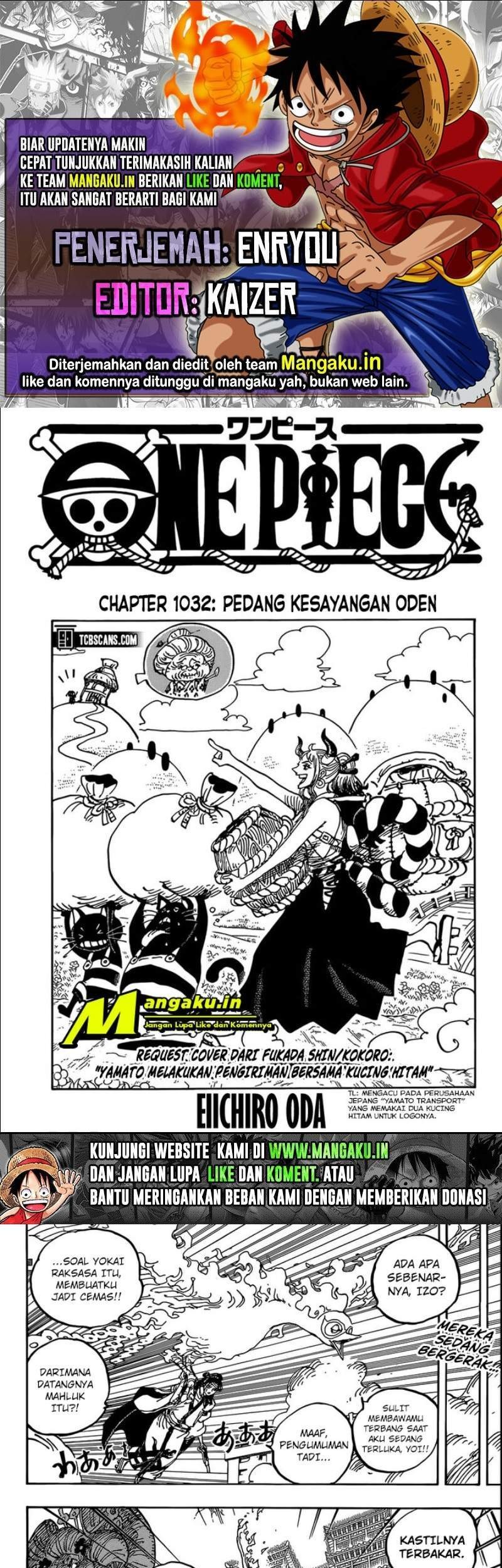 Komik One Piece - Chapter 1032