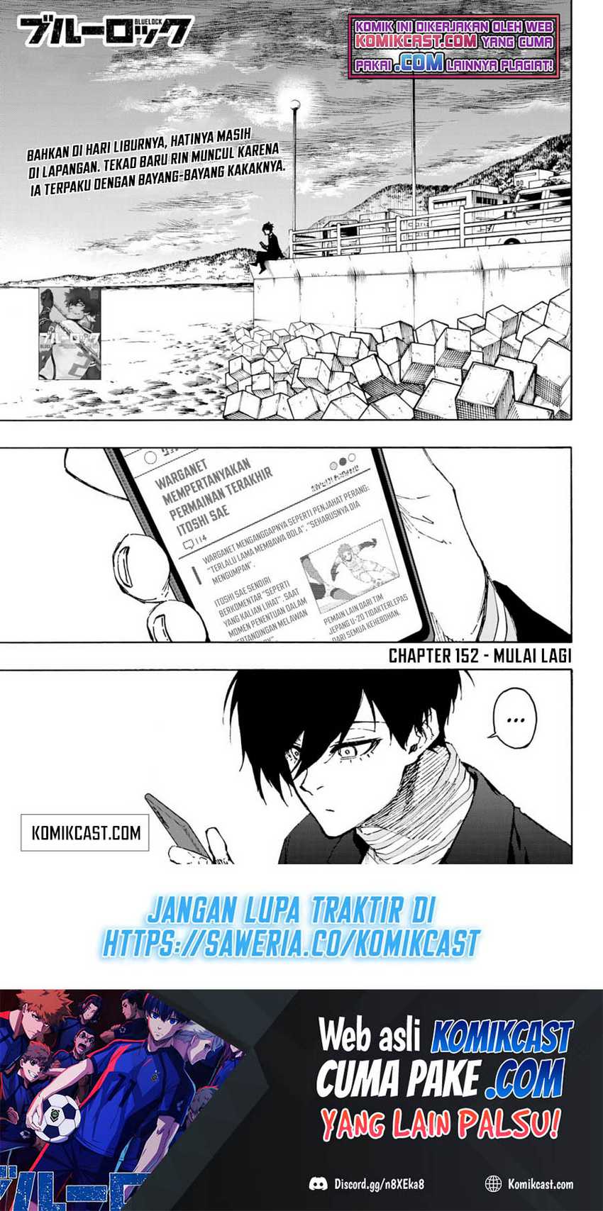 Baca Manga Blue Lock Chapter 152 Gambar 2