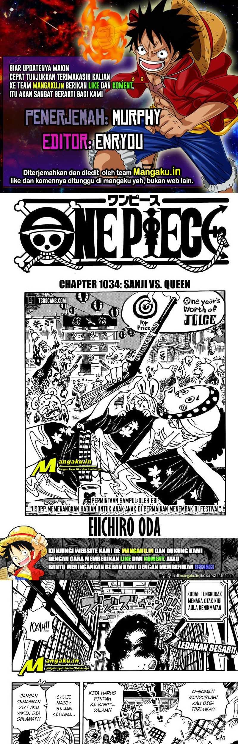 Komik One Piece - Chapter 1034