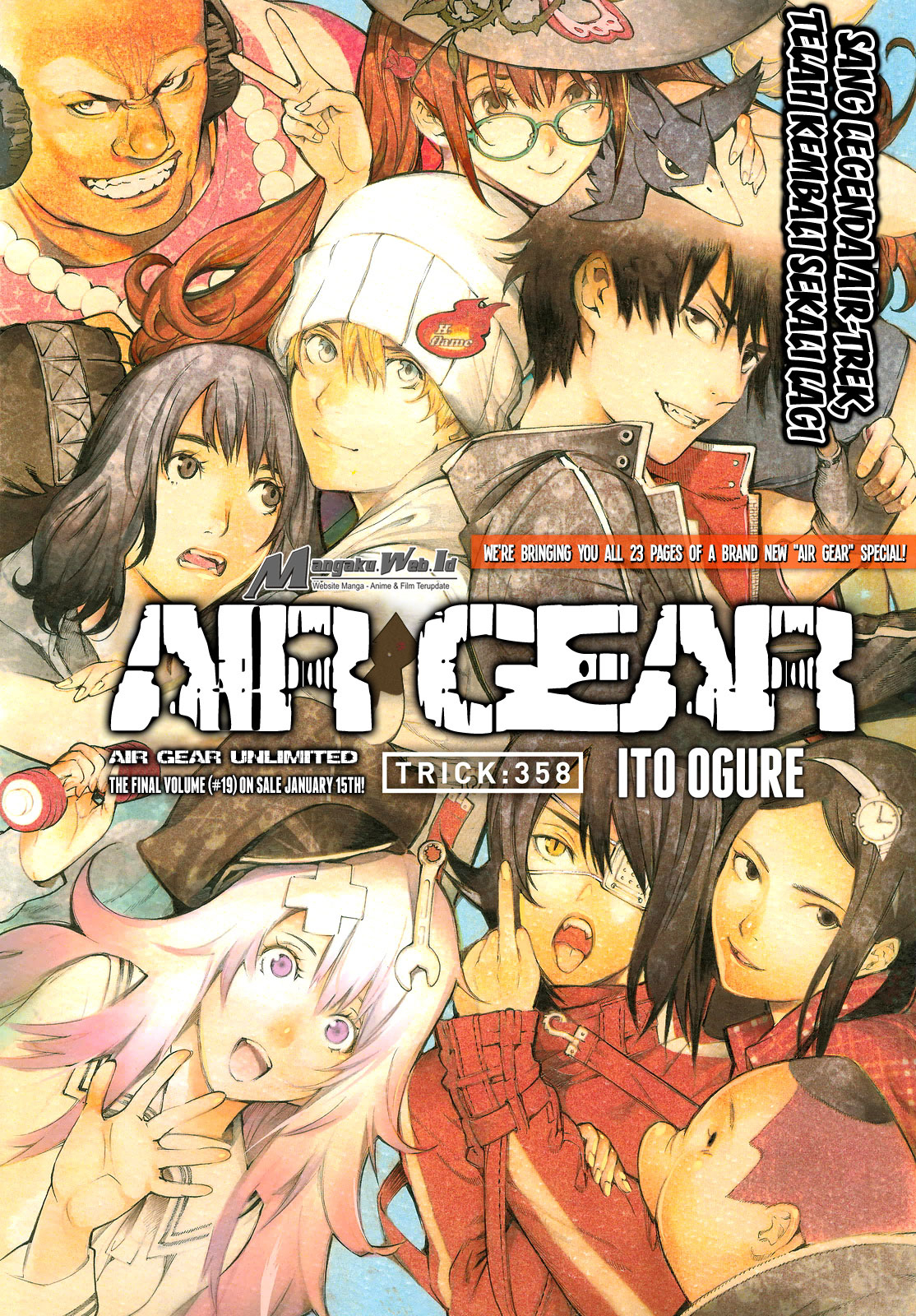Komik Air Gear - Chapter 358