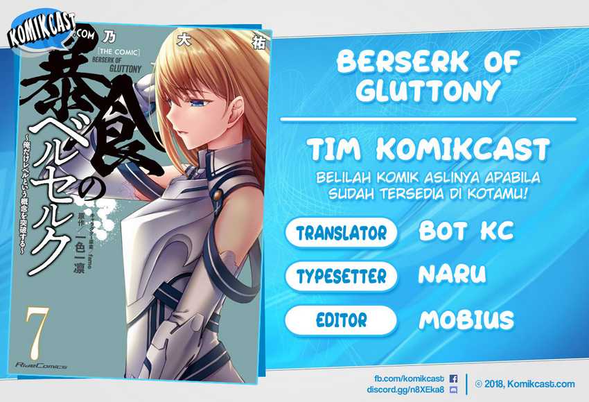 Komik Berserk of Gluttony - Chapter 39