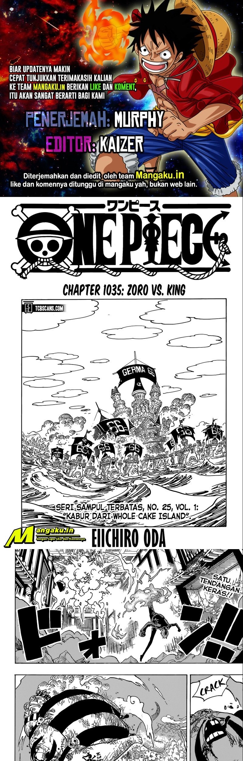 Komik One Piece - Chapter 1035
