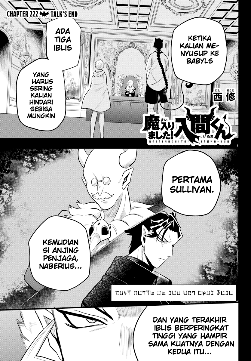 Komik Mairimashita! Iruma-kun - Chapter 222