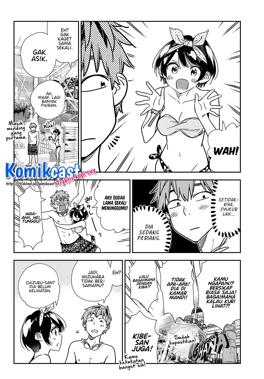 Kanojo Okarishimasu Chapter 218 Gambar 9