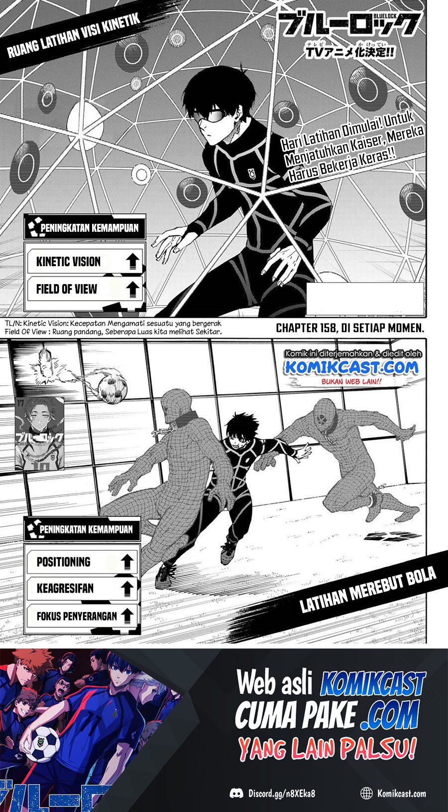 Baca Manga Blue Lock Chapter 158 Gambar 2