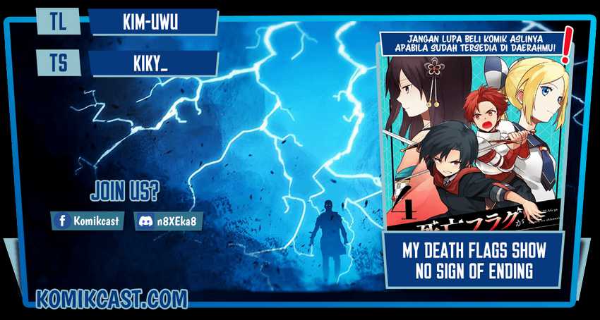 Komik My Death Flags Show No Sign of Ending - Chapter 37