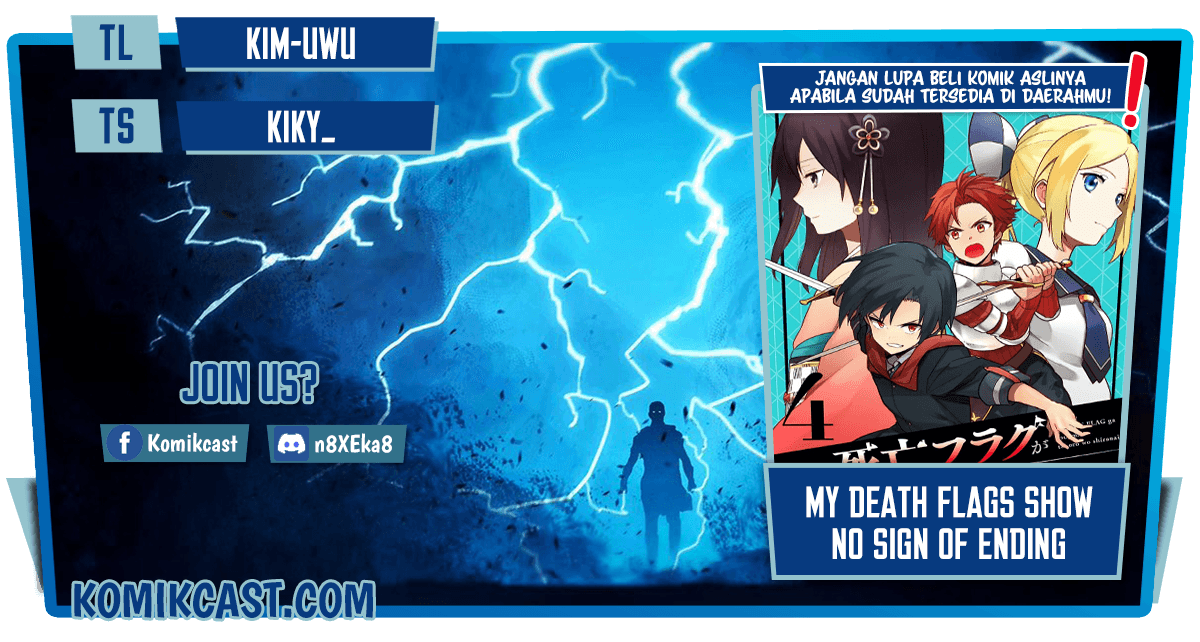 Komik My Death Flags Show No Sign of Ending - Chapter 39