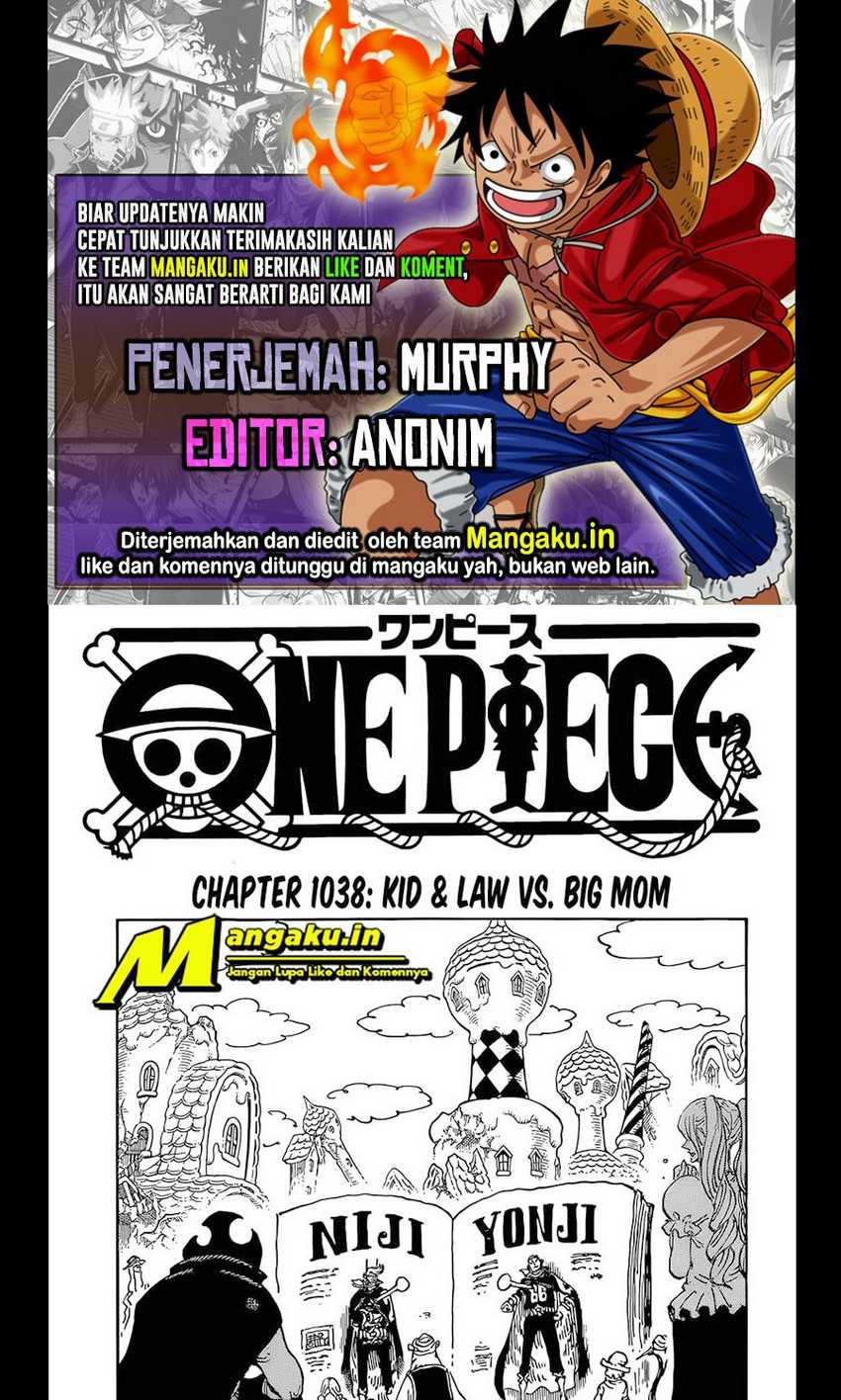 Komik One Piece - Chapter 1038