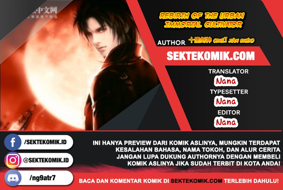 Komik Rebirth Of The Urban Immortal Cultivator - Chapter 719